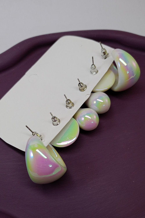 پک گوشواره میخی دخترانه