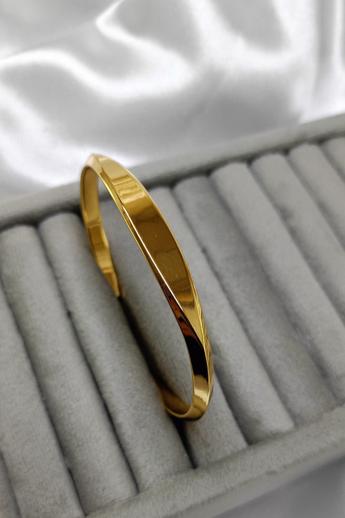 بنگل استیل یونیسکس طلایی