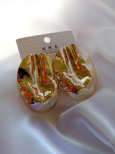 گوشواره میخی دفرمه